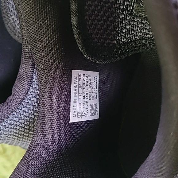 Mens Adidas Cloudform Sneakers Black Size 12 - Picture 2 of 11